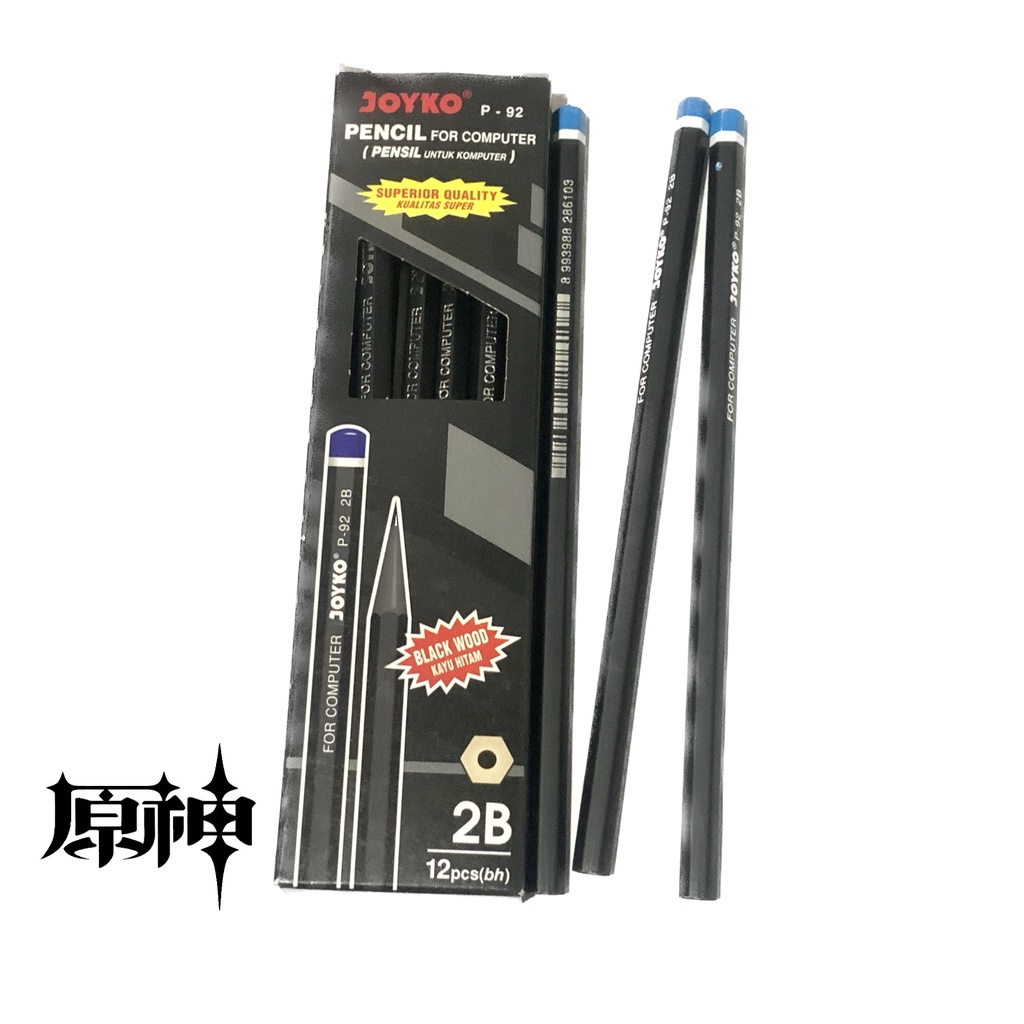 Pensil Hitam 2B merk joyko tipe P92