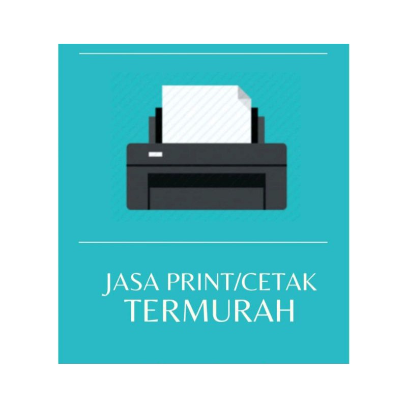 

Jasa print kertas HVS 80 GSM / gram ukuran A4 , F4