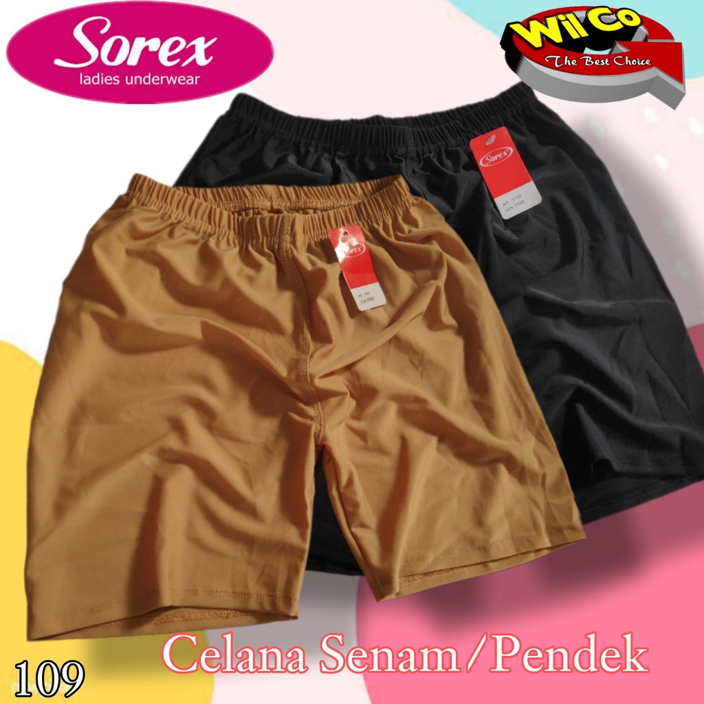 K109 - SHORTPANT CELANA PENDEK STRETCH PENDEK WANITA PAKAIAN DALAM WANITA SOREX