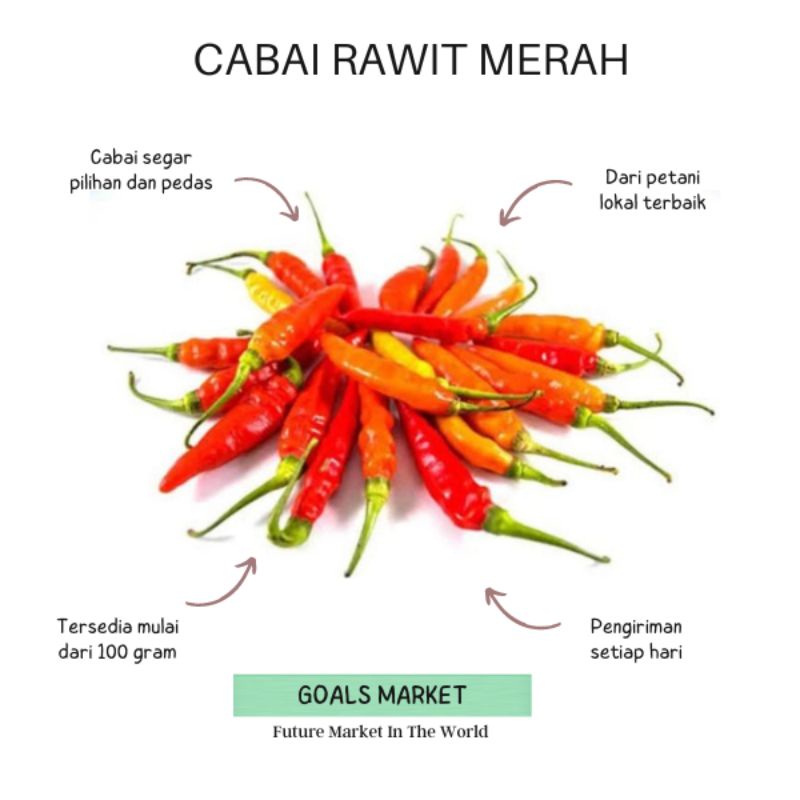 

Cabe Rawit Cabe Merah Kecil 100 gr - 250 gr Cabe Rawit Kecil Cabe Rawit Merah Lombok Merah Kecil Cabai Rawit Merah Lombok Rawit