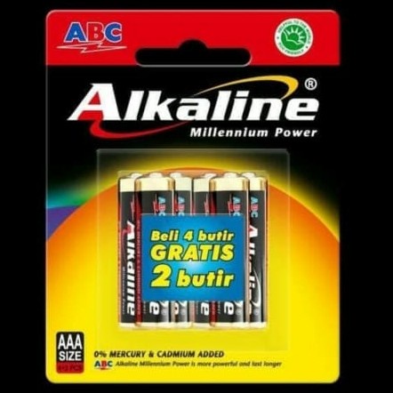 [Ready] Batu Baterai Alkaline Aaa A3 Abc Alkaline Battery Aaa Batere Batre A3