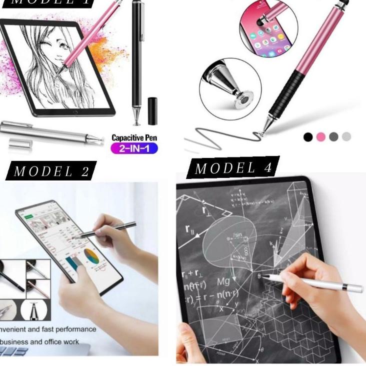 Murah Meriah PULPEN PEN STYLUS LAYAR SENTUH UNTUK HP ANDROID IPHONE IPAD LANCIP SMOOTH WRITING MENGG