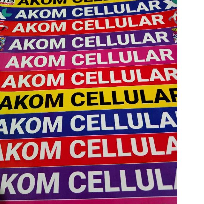 

Terlaris Sticker Etalase isi 40 biji uk 23cm x 3cm full laminasi