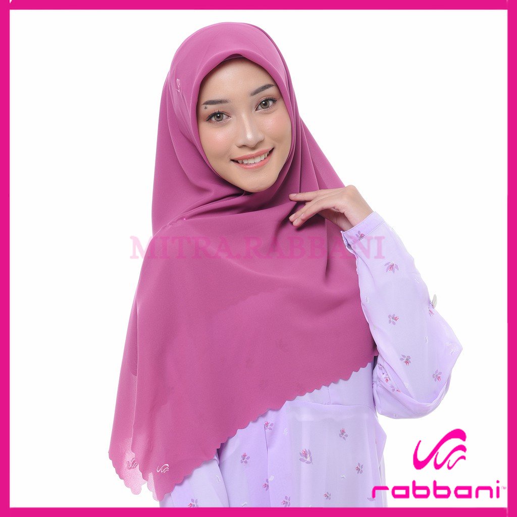 DISKON RABBANI ORI - Rabbani - Kerudung Segi Empat Zahira Solder S 110 x 110 Mitra Bandung