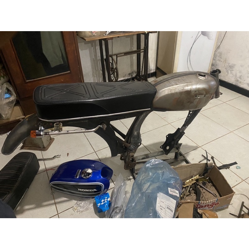 rangka cb set tengki pres sultan jok sepon atos rangka tatanan nganjuk an