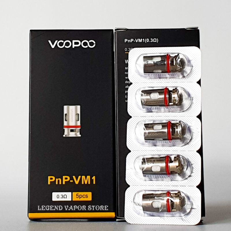 COIL VOOPOO PNP-VM1 0.3 OHM AUTHENTIC HARGA SATUAN