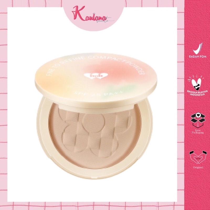 BARENBLISS Fine to Refine Compact Powder 6 Gr 24 HOURS/Tahan lama