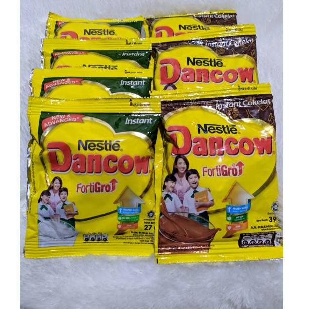 

F⚡ASH Big Sale DANCOW FORTIGRO COKLAT / DANCOW FORTIGRO INSTANT 10 SACHET .,.,.,.,