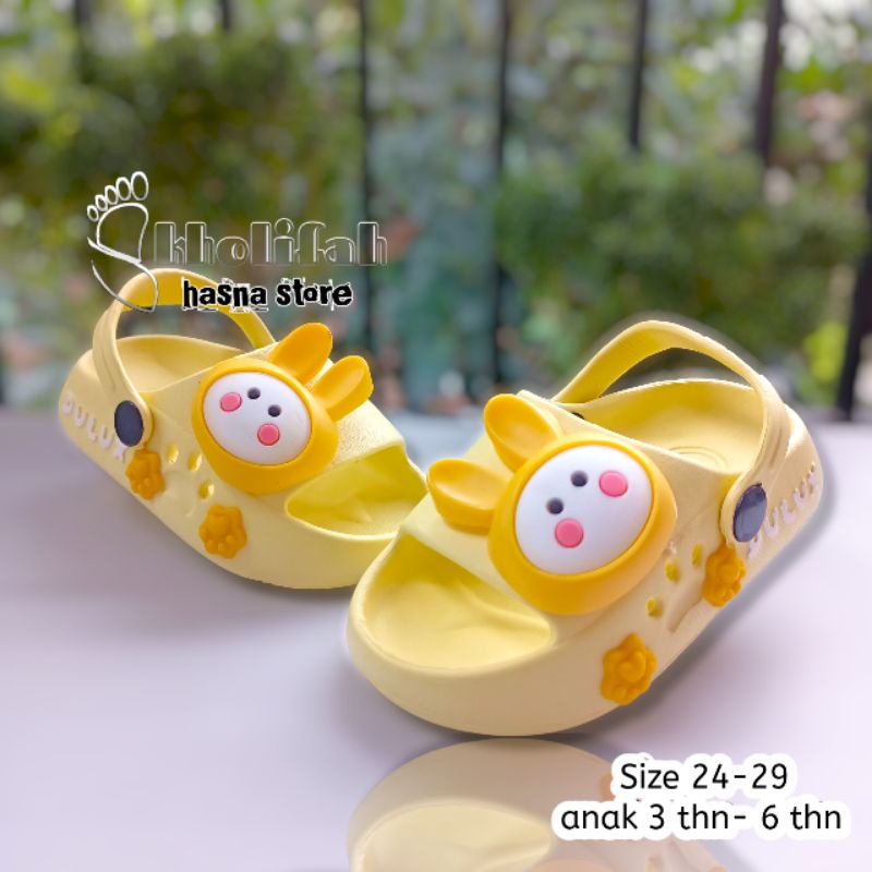 Sandal Anak Karakter kelinci Unisex Dulux 508D Series