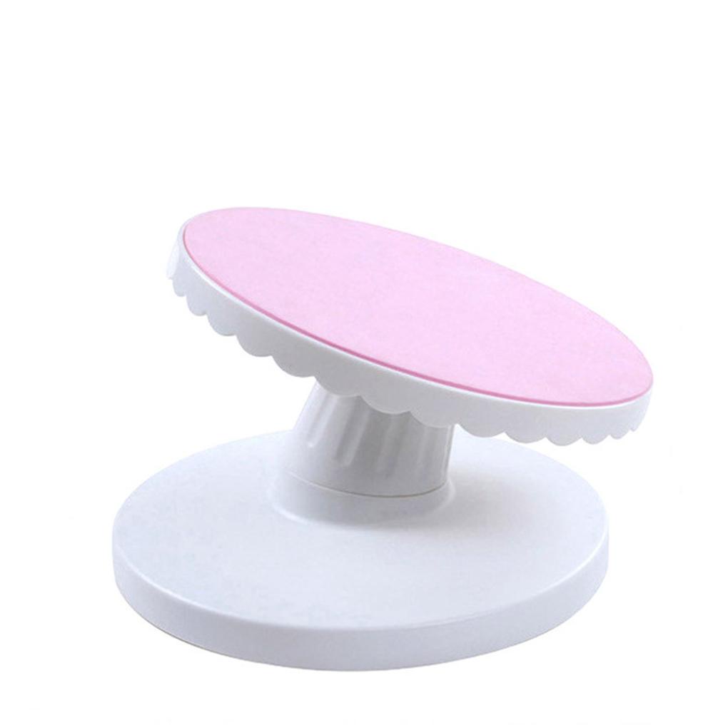 Cake Swivel Plate Meja Putar Kue Anti slip Berputar 360derajat
