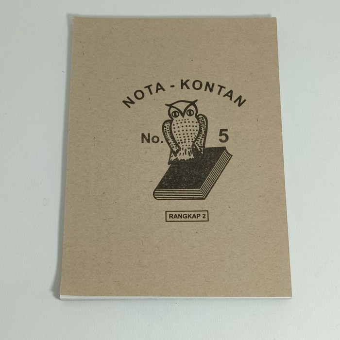 

Nota Kontan 2 Rangkap No.5 - Buku Kwitansi Struk Belanja Kertas Nota