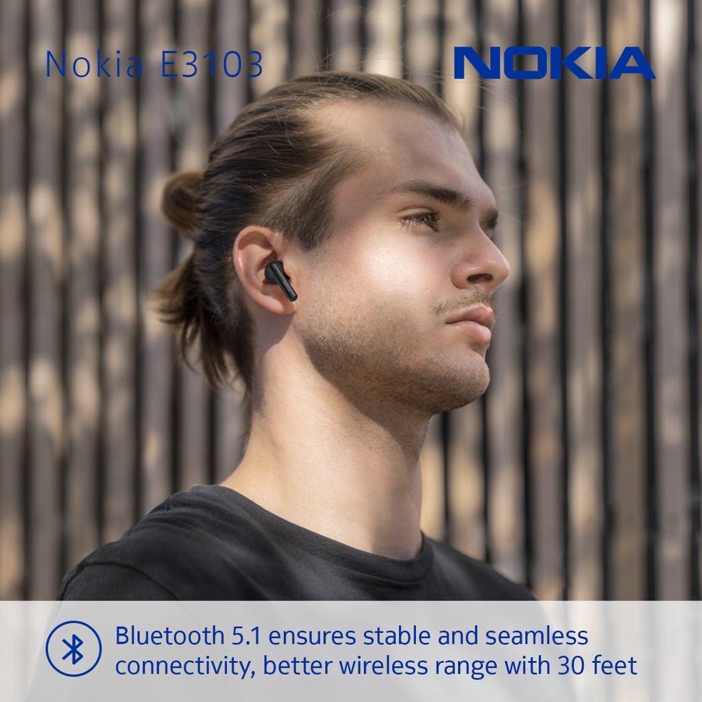 Nokia E3103 ENC True Wireless Earphones TWS Less Latency HD