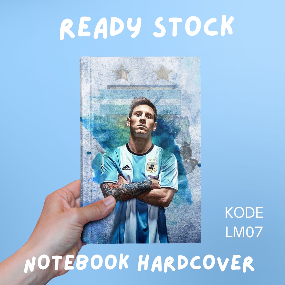 

BUKU NOTEBOOK LIONEL MESSI/ BUKU SEKOLAH/ BUKU CATATAN/ BUKU LIONEL MESSI KODE LM 07