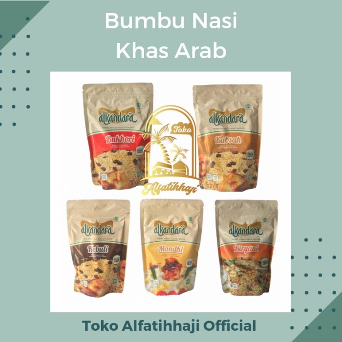 

#####] Bumbu Arab Instan / Nasi Arab Biryani Kebuli Kabsah Bukhori Mandhi