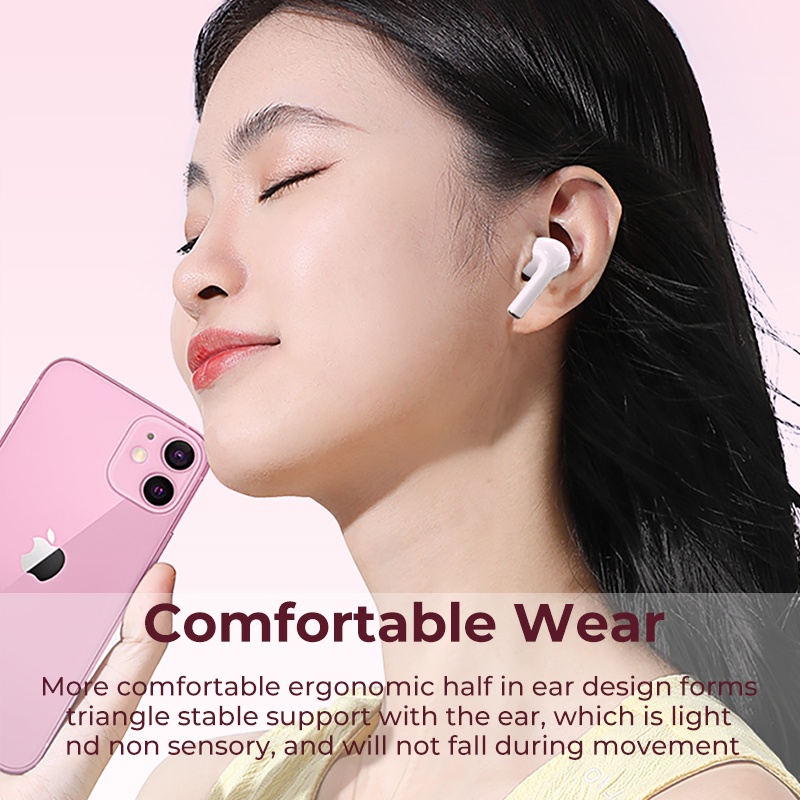 100% Ori Disney TWS Headset Bluetooth 5.3 Mini Wireless Pro4 Earphone Dukungan untuk Android/IOS HIFI Musik Dengan Mikrofon