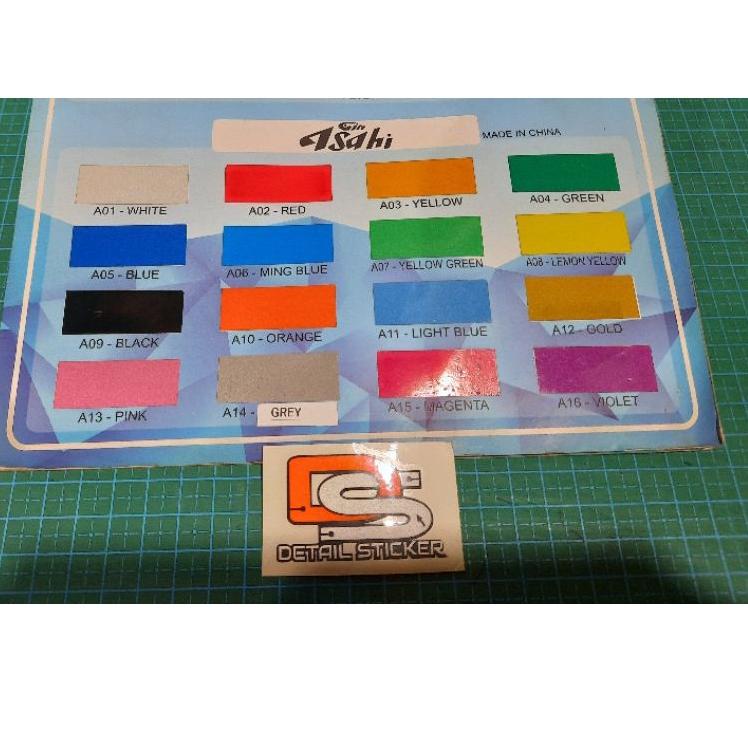 

➝Model Terkini✹ Sticker Stiker Scotlight Scotlite Asahi Reflective meteran 95