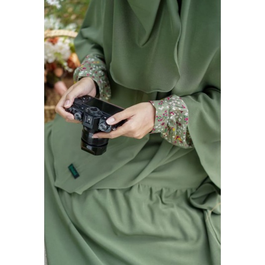 Bella set by Mumtaz hijab | Gamis set syari cadar