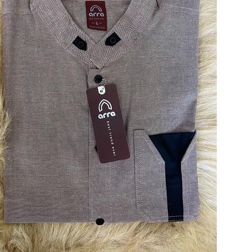 COD✔️Baju Koko Pria Lengan Pendek Original Arra Dzaki Baju Muslim Pria Koko Laki Laki Kemko Rabbani 