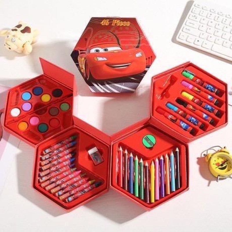 

CRAYON ANAK SET ISI 46 PIECES