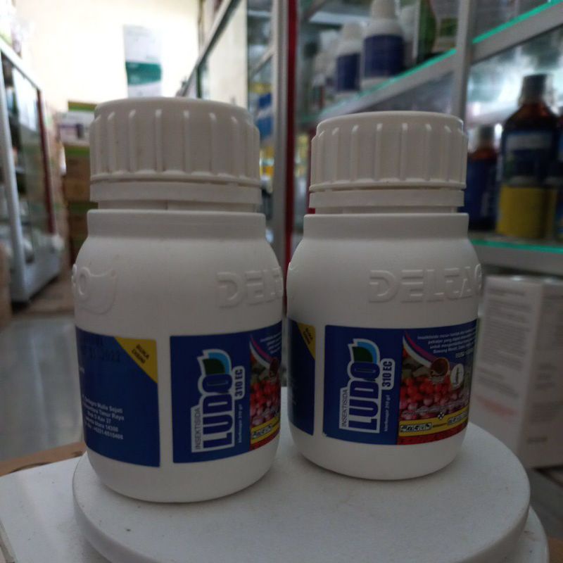 insektisida LUDO 310EC isi 100ml - Pengendali hama ulat grayak, hama penggerek buah, hama kutu daun,