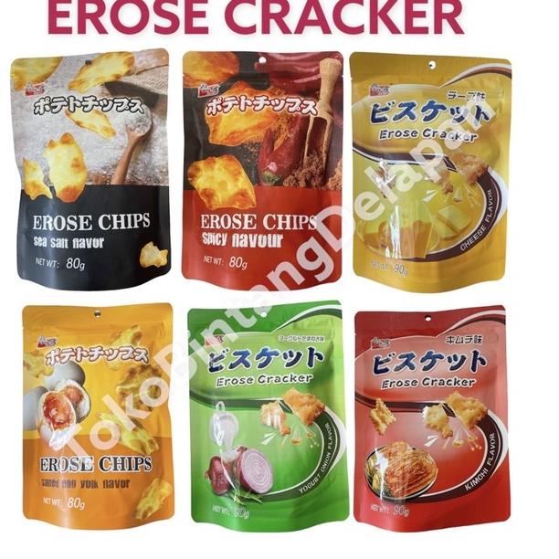 

DFE⋆ Snack Erose Cracker & Chips (6 rasa) Barang Baru