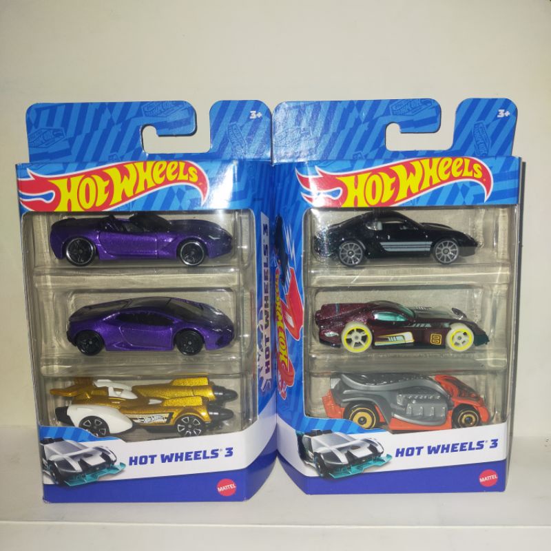Hot Wheels 3 Cars Pack