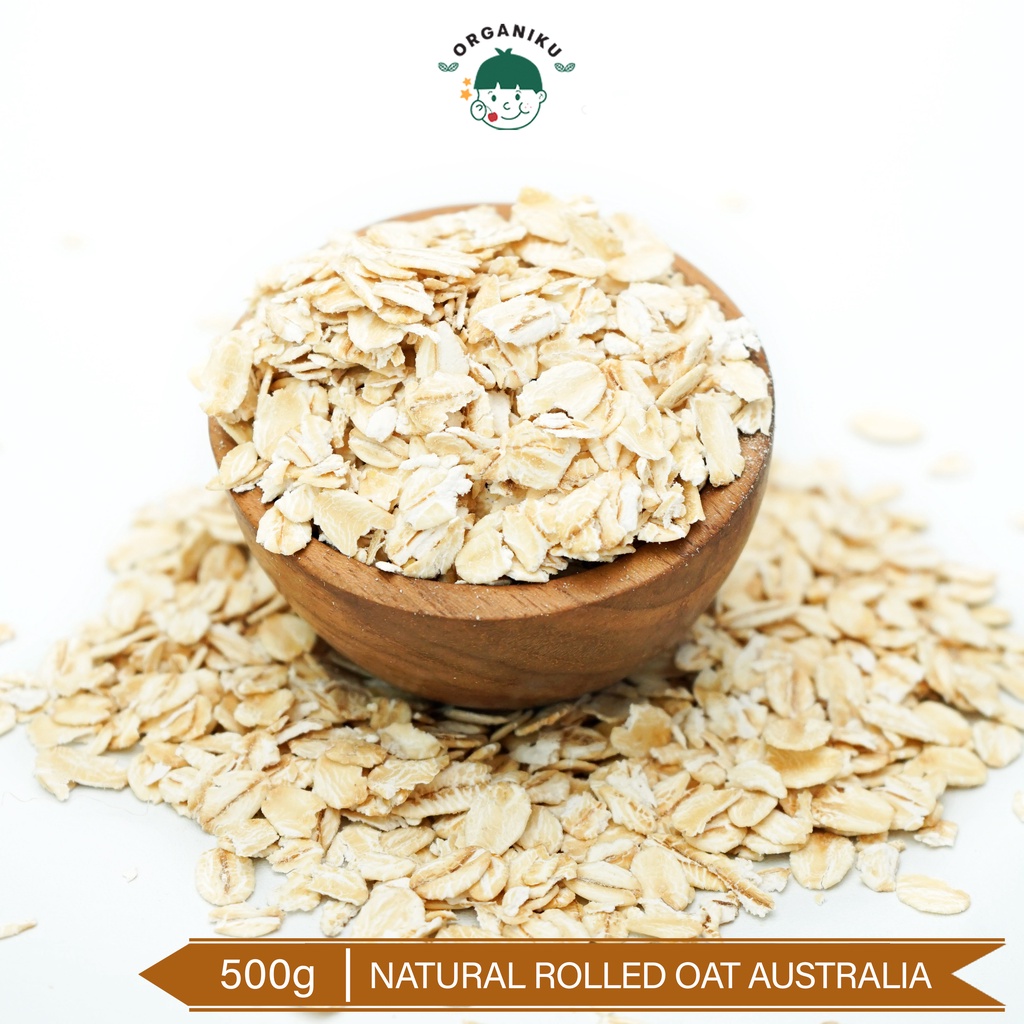 

Natural Rolled Oat (Australia) 500gr