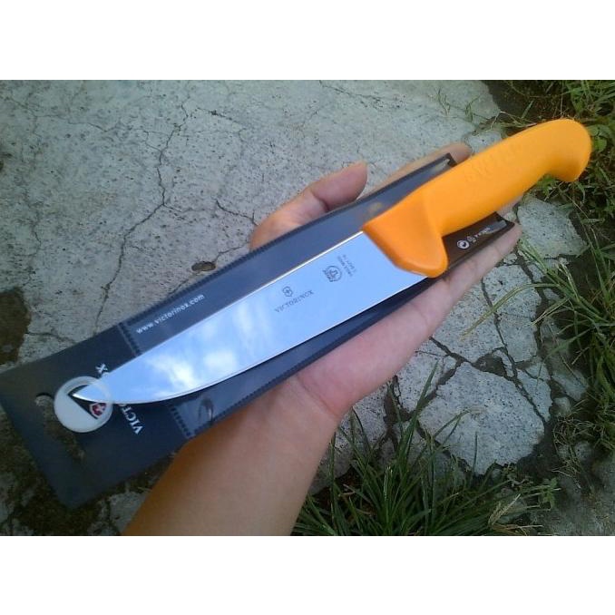 Butcher knife pisau sembelih victorinox swibo 16 cm original 5.8421.16