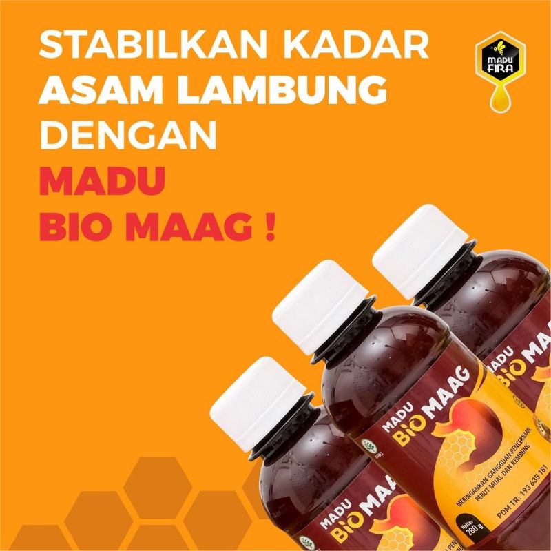 Jual Madu Biomaag Original Untuk Mengatasi Maag Gerd Asam Lambung Mual Perut Begah Dan