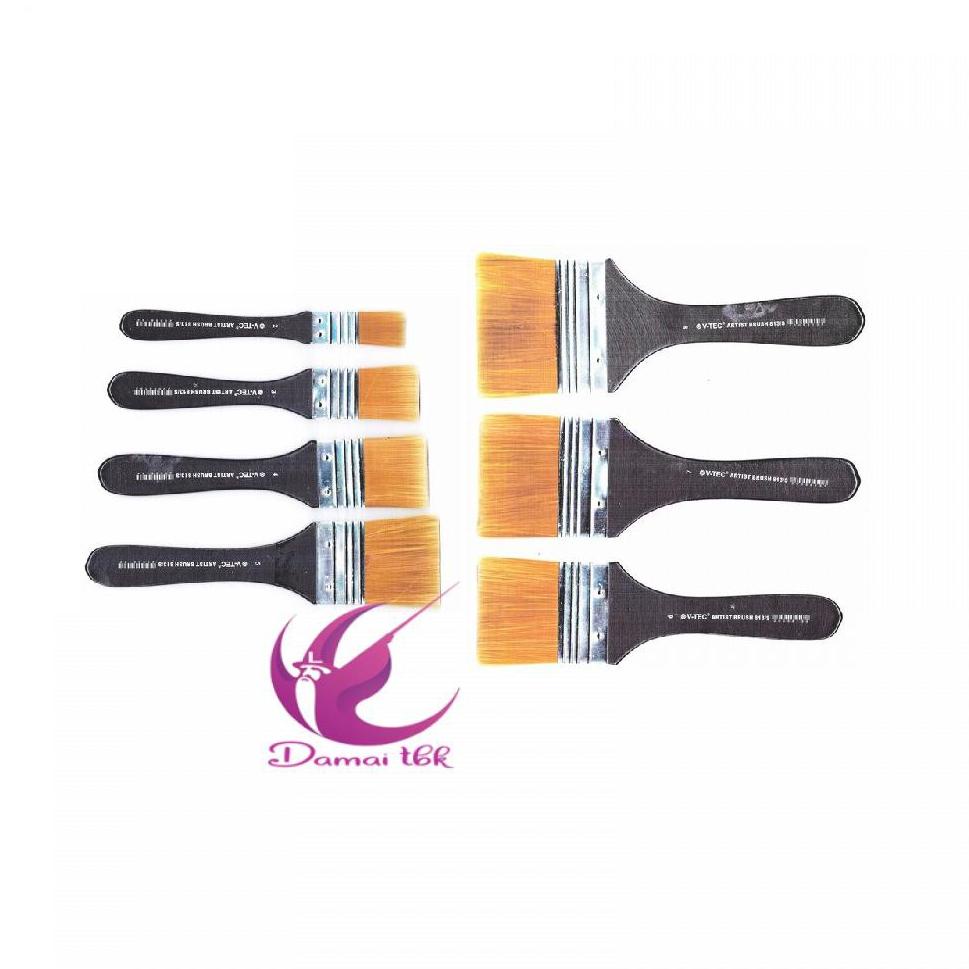 

(Z-K6K)(㊚) V-Tec Kuas 813 Short kuas lukis Kuas Lukis No.2,3,4,5,6,7 banyak diminati