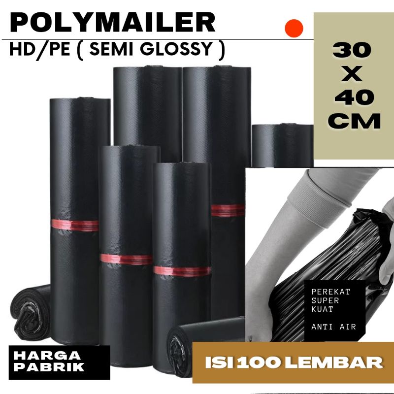 [30x40] PLASTIK POLYMAILER SEMI GLOSSY KANTONG OLSHOP / PLASTIC PACKING BAG ONLINE SHOP