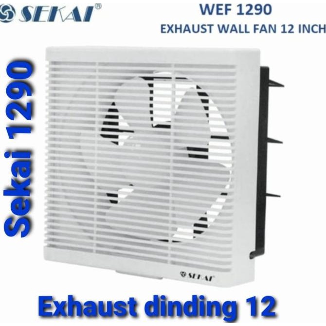 KIPAS ANGIN / EXHAUST FAN DINDING / TEMBOK SEKAI 12" / 12 INCH