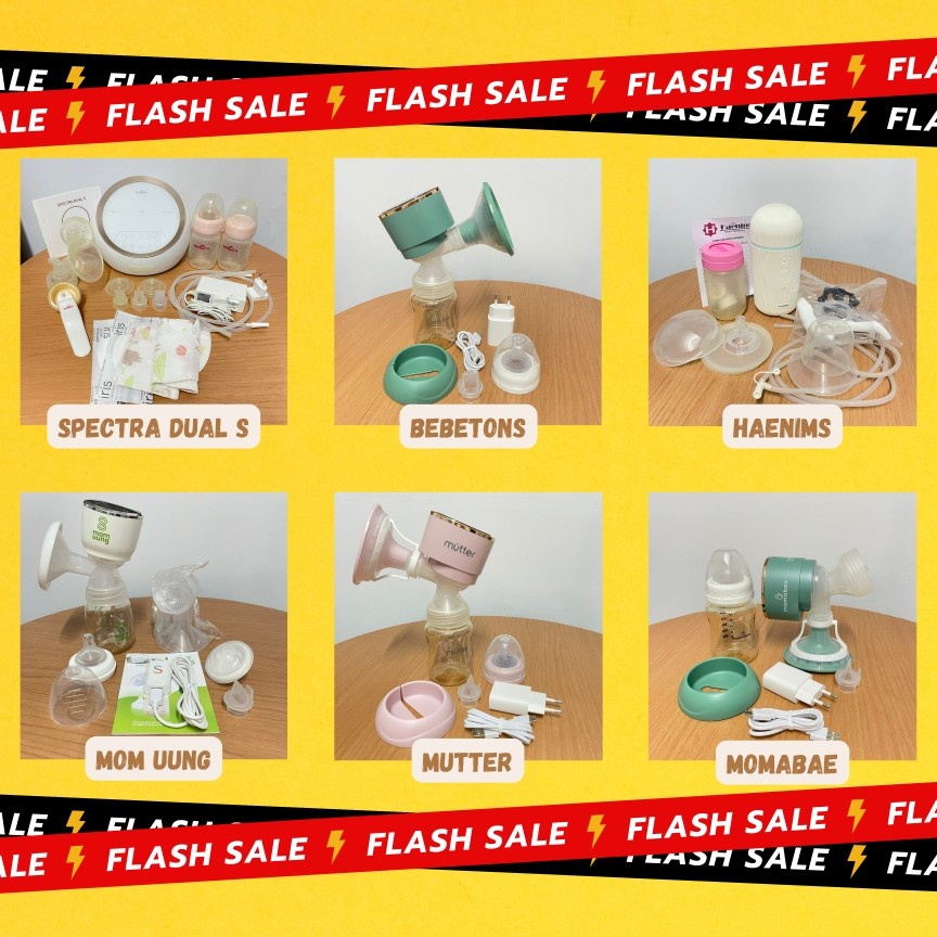 MOM UUNG MOMABAE MUTTER BEBETONS HAENIM Sewa Pompa Asi Breast Pump Elektrik