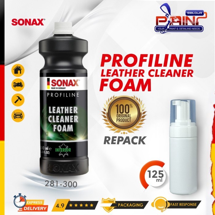 SONAX Profiline Leather Cleaner Foam 281-300 - REPACK / ECER