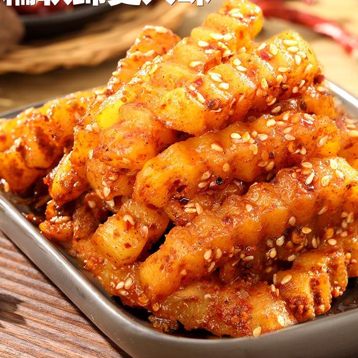 

Segera Dapatkan Langya potato strips/cemilan instant/kentang/糖醋麻辣 狼牙土豆/150g WF6;