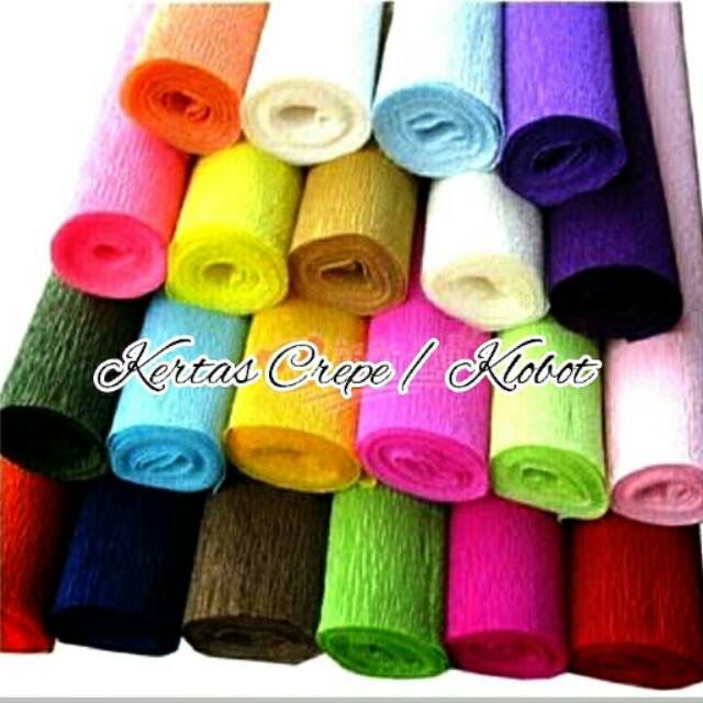 KERTAS CREPE panjang