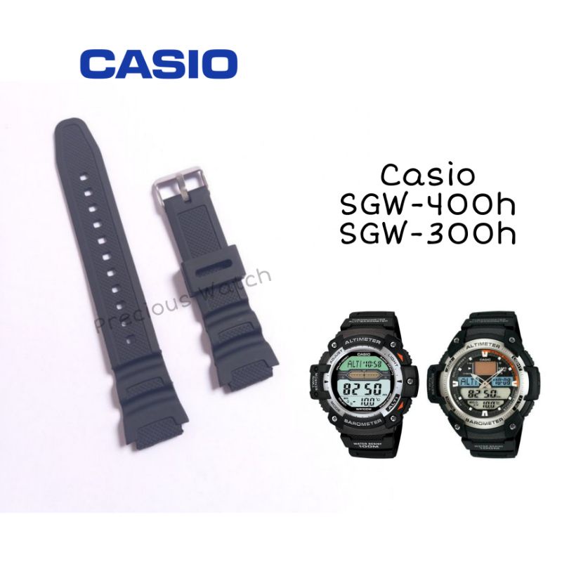 Strap Rubber Tali Jam Casio SWG-400H Casio SWG-300H