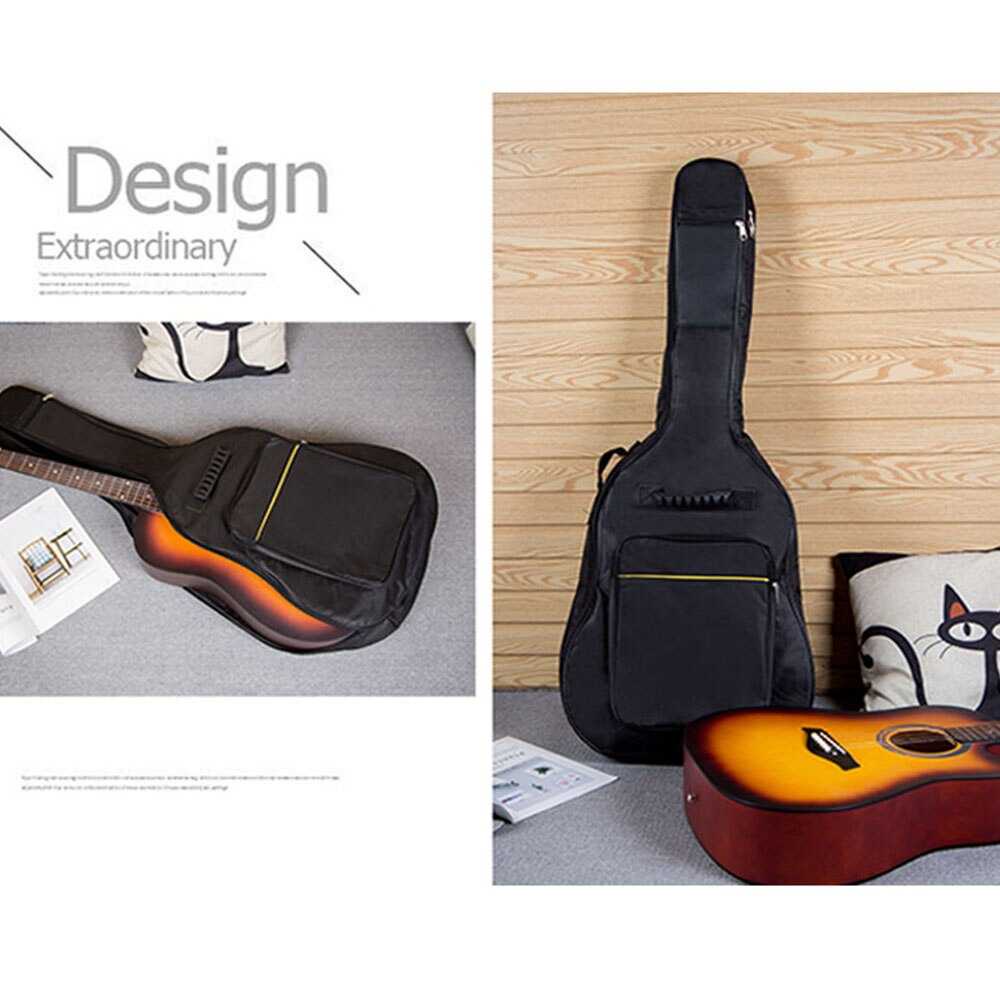 SCIONE Tas Gitar Oxford Double Strap 40 - 41 Inch - XAZ5 ( Mughnii )