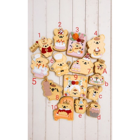 

POMPOMPURIN CELEBRATION COOKIES