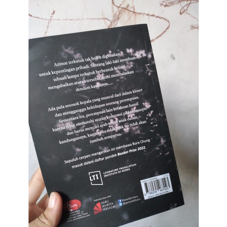 Preloved Novel Cursed Bunny Bora Chung