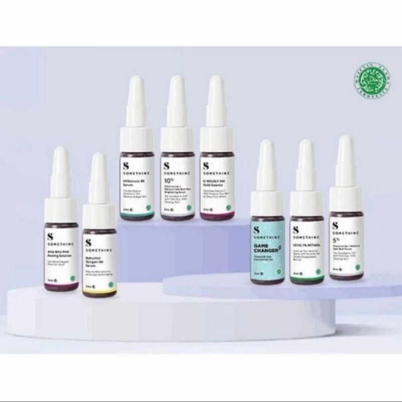 Somethinc serum mini size - travel - sample 5ml- hyluronic - niacinamide 5% - niacinamide 10%
