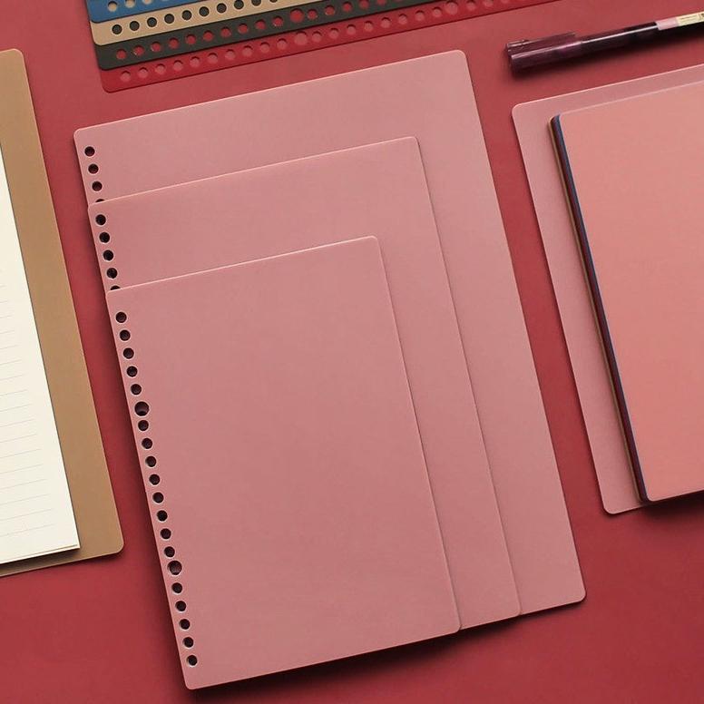 

ゑ Sampul Binder B5 A5 / Binder Cover / DIY Binder Cover Plastic / Binder Retro Aesthetic B5 A5 ス