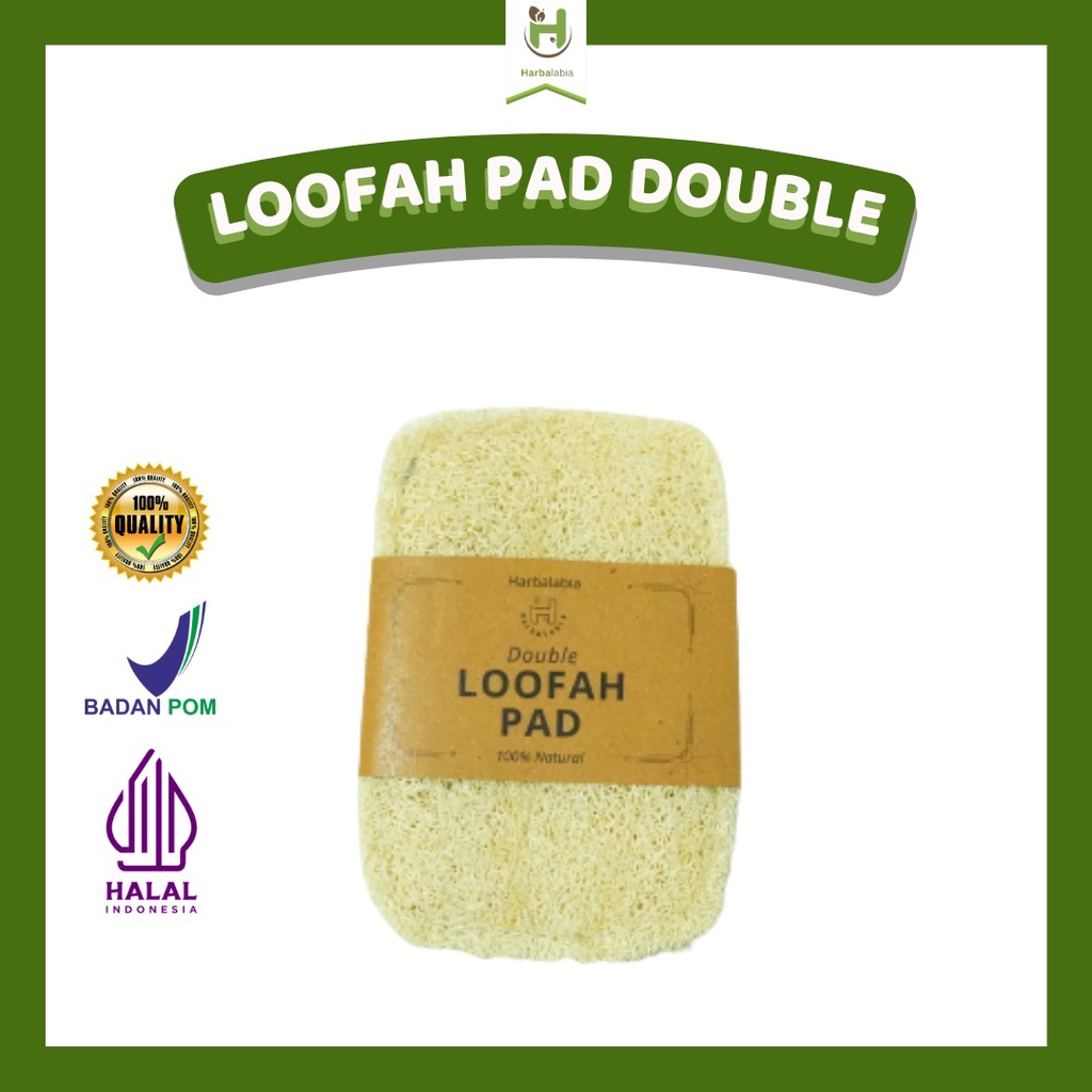 loofah bath sponge / spons mandi loofah exofoliator / serat gambas oyong alami