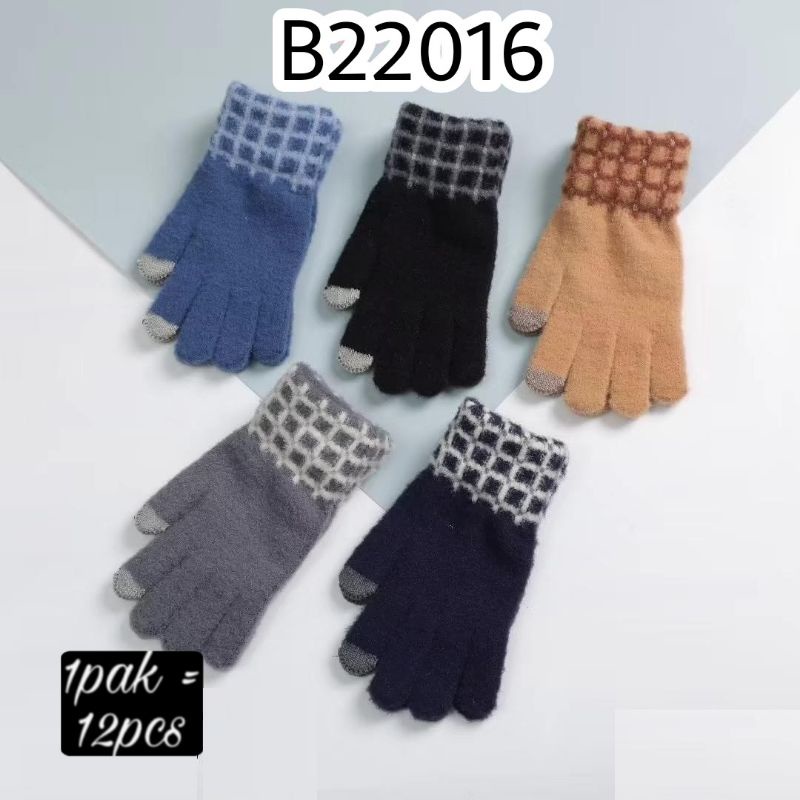 sarung tangan pria dewasa touch screan B22016