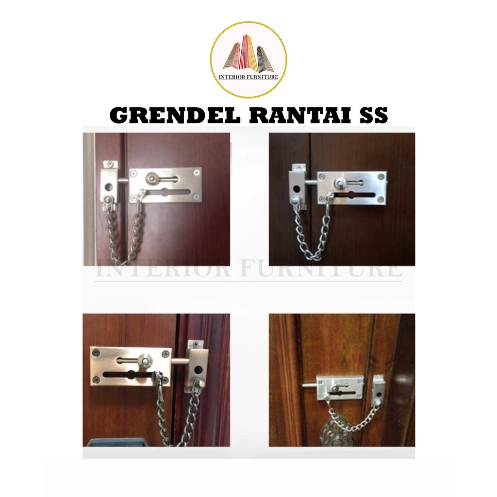 Grendel Pintu Slot | Grandel Rantai | Kunci Slot | Grendel Slot Kualitas Terjamin