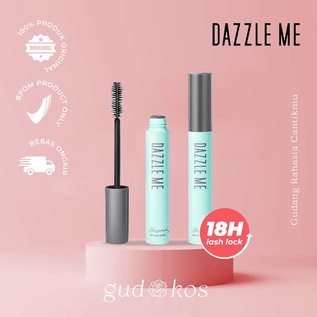 [FREE GIFT] DAZZLE ME Holy Moly Volume Mascara / Penebal Pelentik Bulu Mata