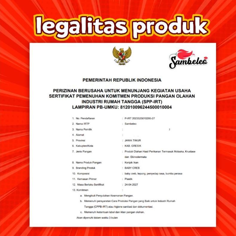 

[G-7@R ») Baby Crab Crispy / Izin Pirt Halal / Camilan / Keripik Crab / Snack / Kepiting Kriuk / Seafood / Crab Krips murah