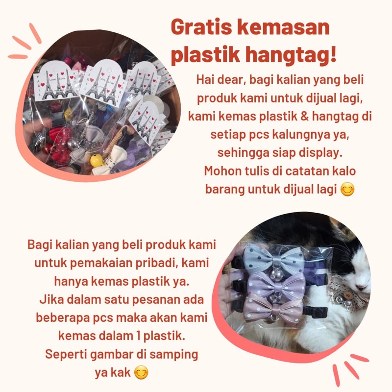 Kalung Kucing Lonceng 16mm by Miaw Miaw