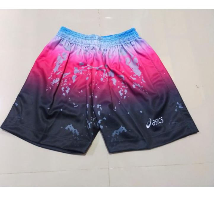 Sale Terbatas celana kolor Olahraga voli Fullprinting cewek bahan lotto tebal
