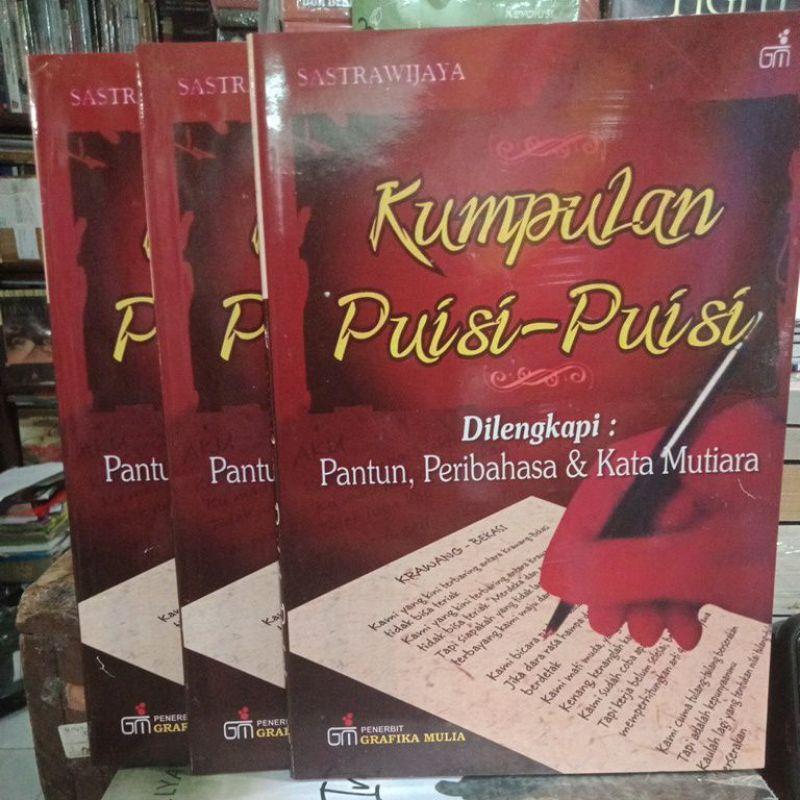 Jual Kumpulan Puisi - Puisi Dilemgkapi Pantun , Peribahasa & Kata ...